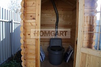 Домик туалетный 1,3 Х 1,5 м (45 мм)